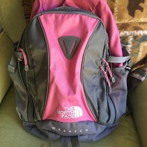 North Face Wasatch book bag